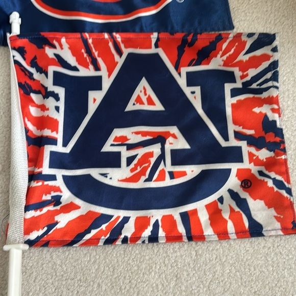 Auburn University Car Flags - Navy and Tie-Dye - Picture 3 of 4
